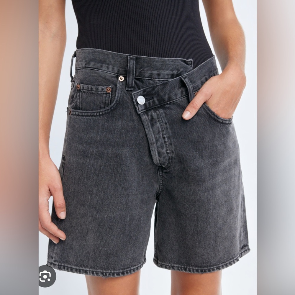 Agolde criss cross short
